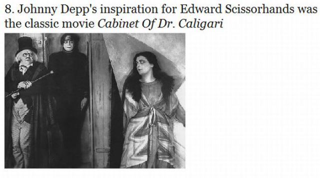 Interesting Facts about Edward Scissorhands Movie