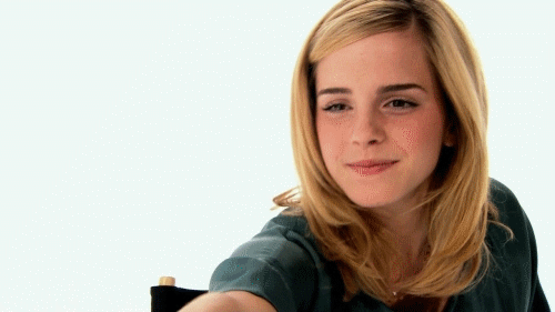 4 Funny Gifs with Emma Watson