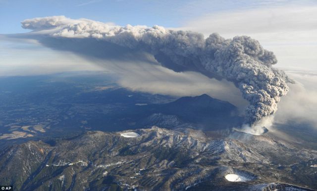 An Amazing Volcano Eruption