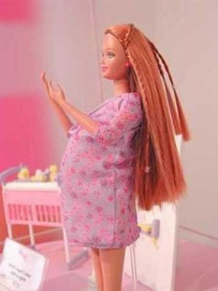 pregnant barbie doll. Controversial Barbie Doll
