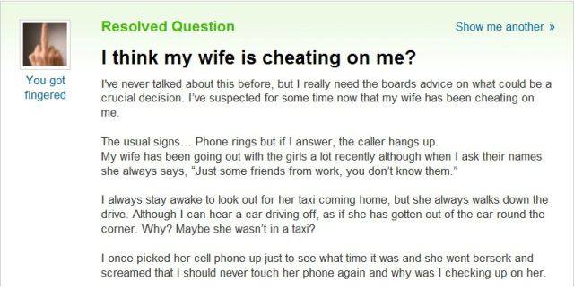 How To Understand That Wife Is Cheating?
