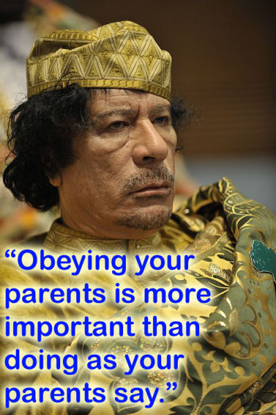 Silliest Gadaffi Quotes (8 pics) - Izismile.com