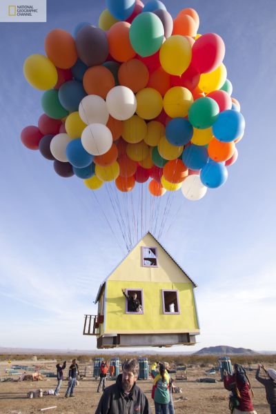 A Flying House