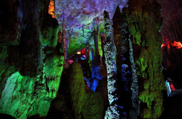 Beautiful and Colorful Caves