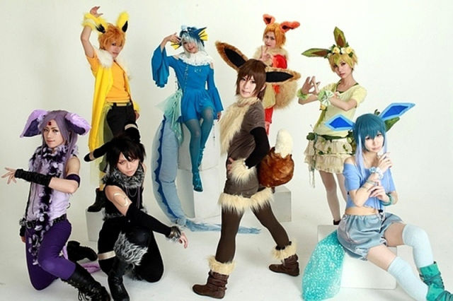 Cute Girls in Pokemon Cosplays