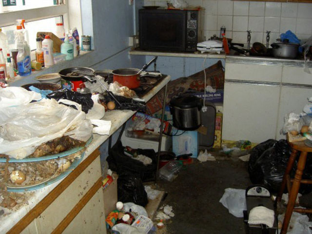 The Filthiest and Most Disgusting Kitchen