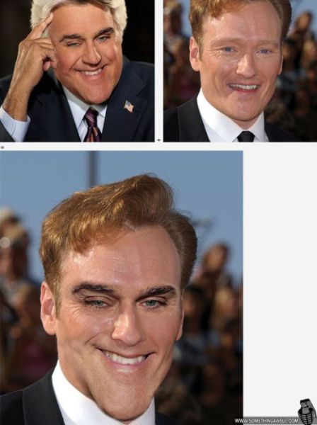 Scary Celebrity Face Pairings That Will Make you Cringe