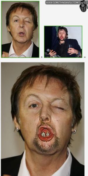 Scary Celebrit  y Face Pairings That Will Make you Cringe