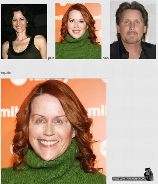 Scary Celebrity Face Pairings That Will Make you C  ringe