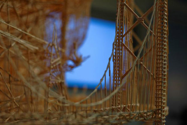 35 Years to Build a Toothpick Sculpture