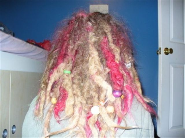 Nasty Tangled and Matted Dreadlock Pictures