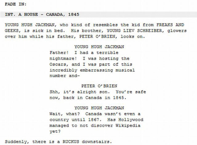 Funny Edited Movie Scripts (10 pics)