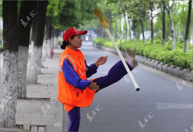 Chinese Idol: Sanitation Worker