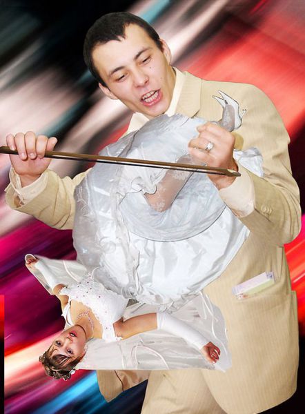 funny photoshopped photos. 4 Funny Photoshopped Wedding Pictures