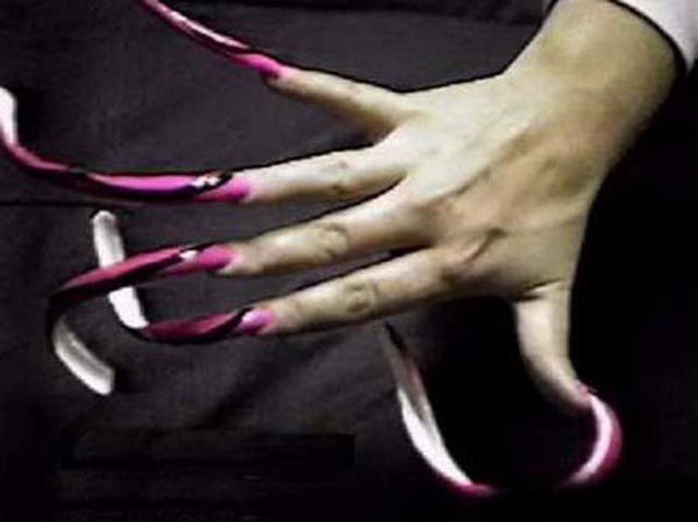 Disturbingly Long Fingernails