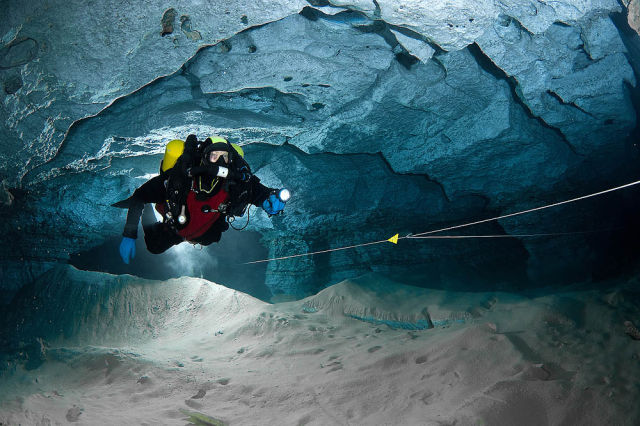 Mesmerizing Underwater Cave Photos