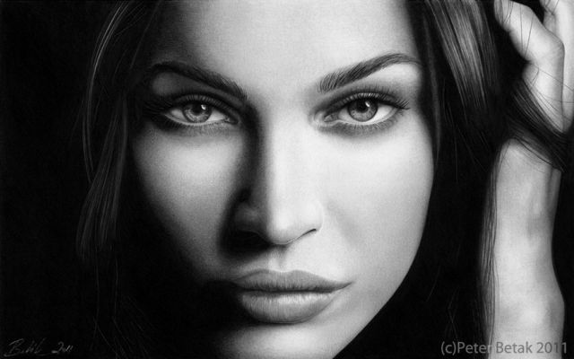 Captivating Celebrity Pencil Drawings