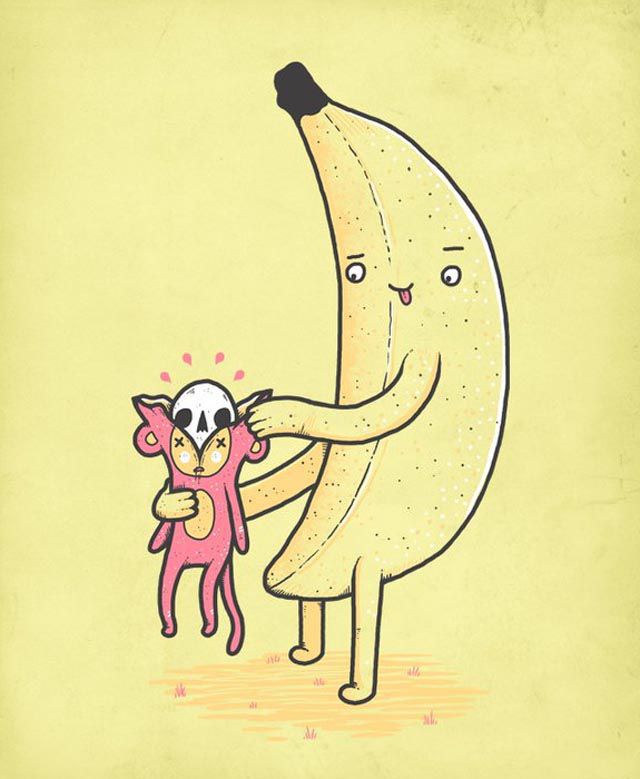 Strange But Funny Hand Drawn Illustrations