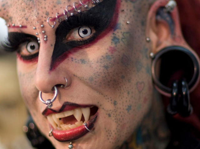 Real Life Mexican Vampire Lady Now Permanent Wax Figure