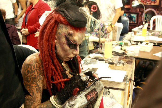 Real Life Mexican Vampire Lady Now Permanent Wax Figure