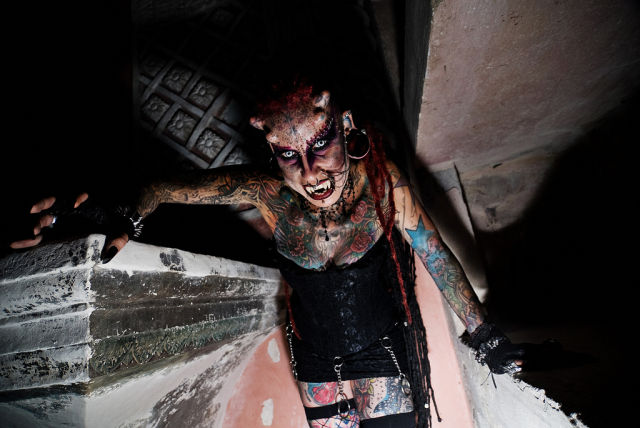 Real Life Mexican Vampire Lady Now Permanent Wax Figure