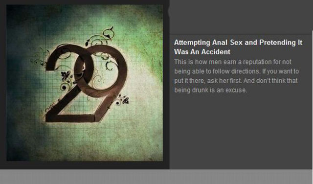 What Men Shouldn