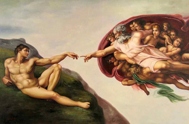 Photo Remakes of Famous Paintings