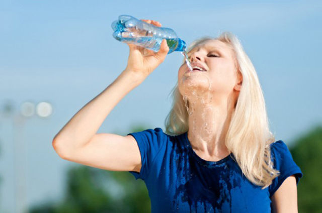 Girls Failing to Drink Water