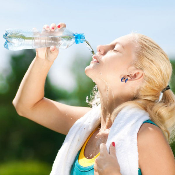 Girls Failing to Drink Water