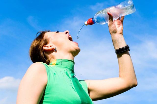 Girls Failing to Drink Water
