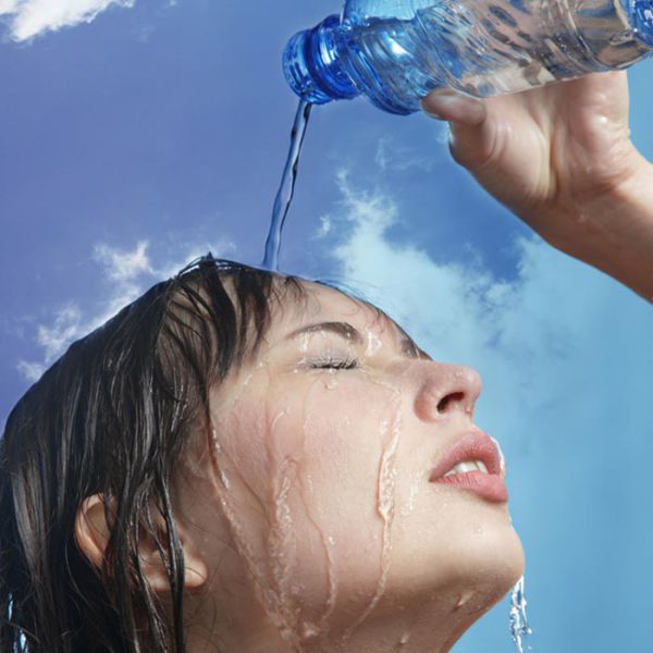 Girls Failing to Drink Water