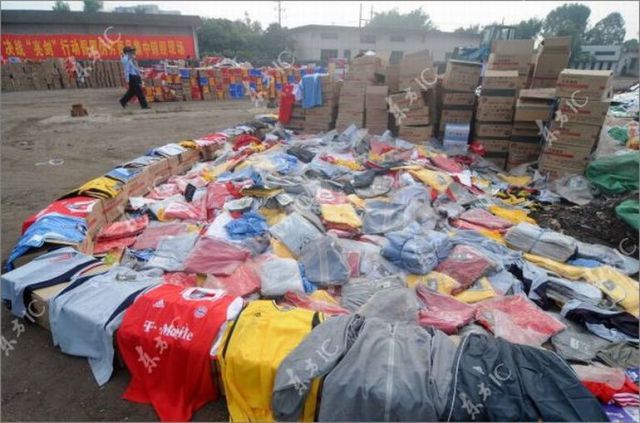 Counterfeit Goods’ Destruction in China