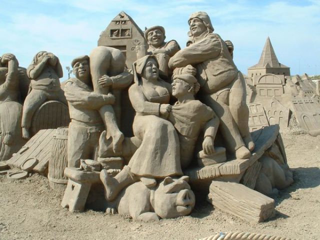 The 100 Most Intricate Sand Sculptures
