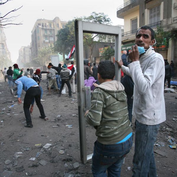 Egyptian Protesters Found a Way to Protect Themselves