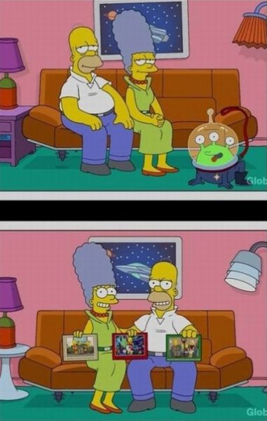 The Simpsons through the Years