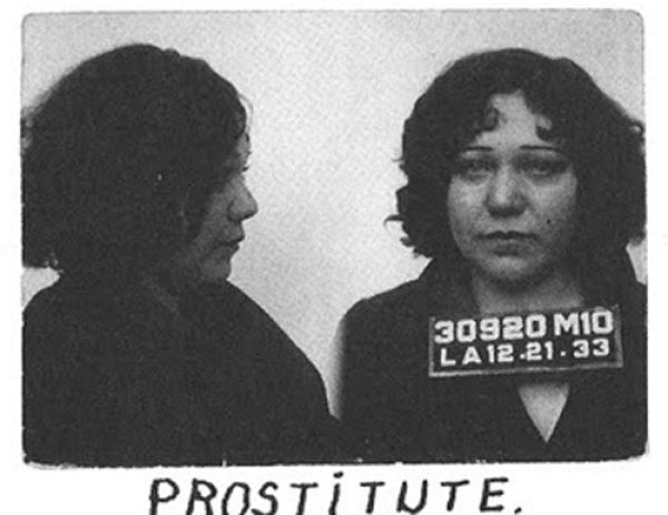1940 Era Charges for Arrested Females