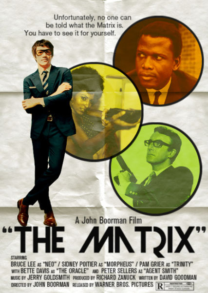 Present Day Movie Posters with a Vintage Twist