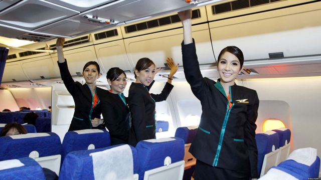 Atypical Flight Attendants in Thailand