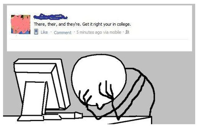 10 Facebook Statuses Hard to Forget