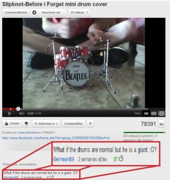 Really Funny YouTube Comments. Part 2
