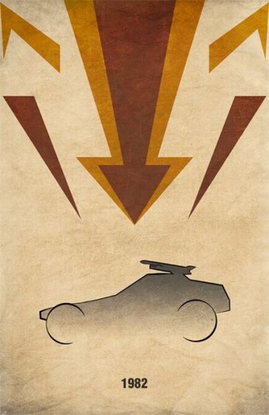 Stylish Posters of Movie Cars