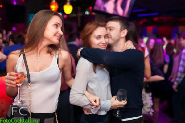 Cute Russian Club Girls Seem to Love Creepy Guys