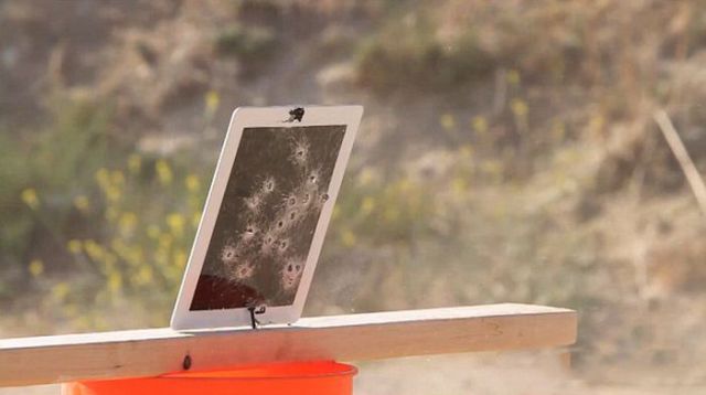 How Will the New iPad Deal With Bullets?