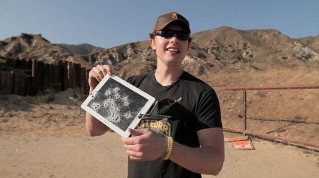 How Will the New iPad Deal With Bullets?