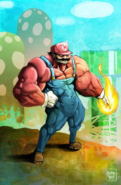 Awesome Super Mario Bros Fan Art 97 Pics Picture 59 0923