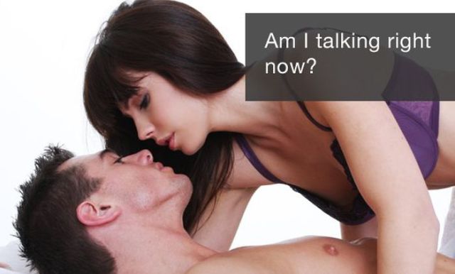 What You Say vs. What You Really Mean While Having Sex