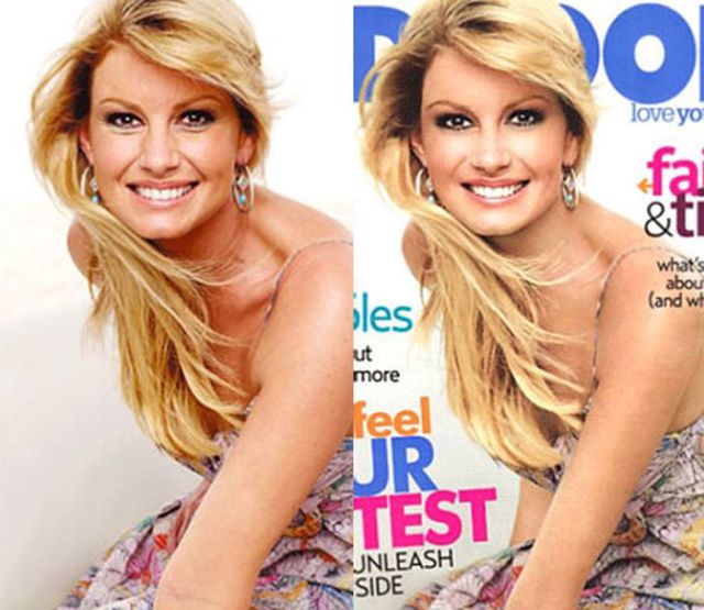Return to Celebrities Before and After Photoshop Touch Ups 25 pics 
