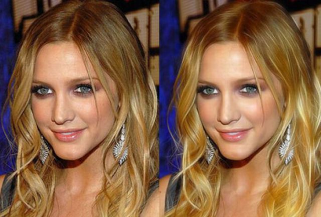 Return to Celebrities Before and After Photoshop Touch Ups 25 pics