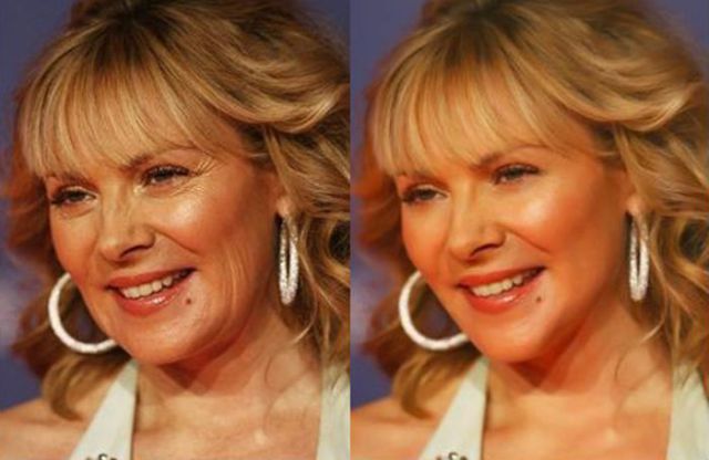 9 Celebrities Before and After Photoshop Touch Ups