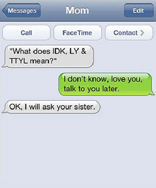 funny texting